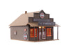 Lionel Western Mercantile Plug-Expand-Play O Gauge Building Accessory - Illuminated Western Train Store with LED Lighting, Railroad Scenery, Age 14+
