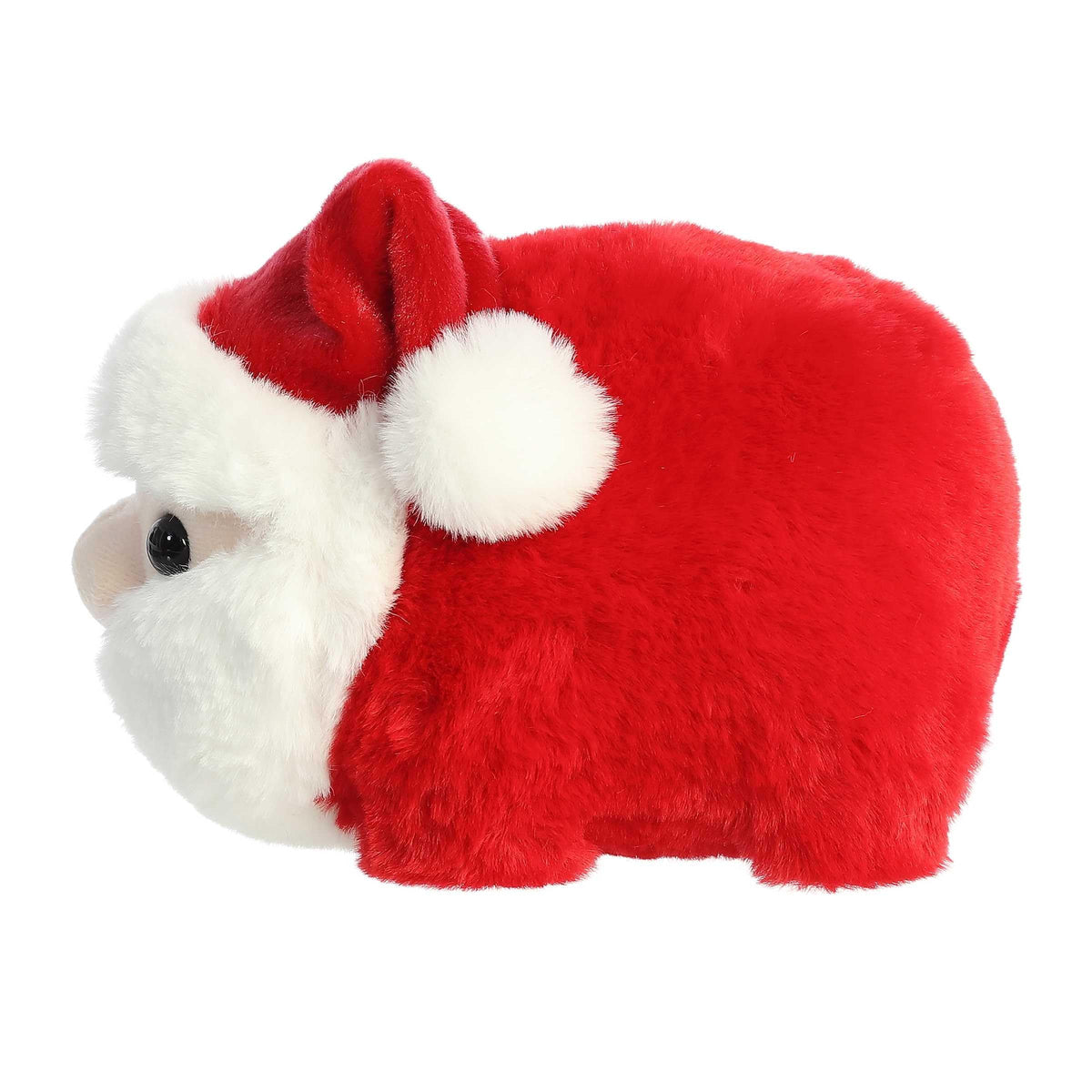 Aurora Festive Holiday Spudsters Santa Stuffed Animal - Seasonal Cheer - Heartwarming Gifts - Red 7 Inches