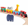Maxim Enterprise Wooden Animal Train Set 7 Piece