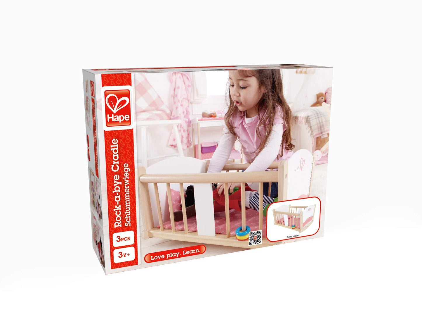Hape Girl's Rock-a-Bye Cradle
