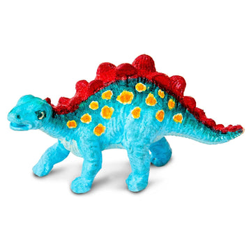 Safari Ltd. Dino Dana Baby Stegosaurus in Egg Figurine - 4.5" Dinosaur Egg - Educational Toy for Boys, Girls and Kids Ages 3+