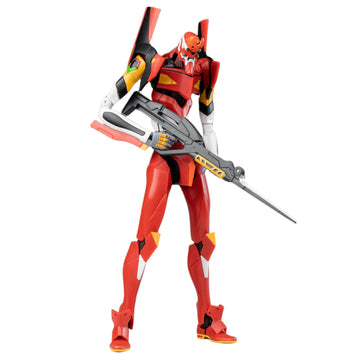 YOLOPARK Evangelion Figure - 7.87 Inch Highly Articulated Humanoid Decisive Weapon Neon Genesis Evangelion Model Kit (EVA-02)