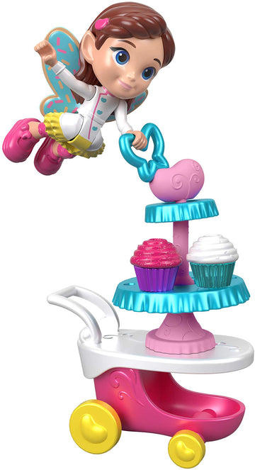 Fisher Price Nickelodeon Butterbean's Cafe Butterbean's Cupcake Cart Figure Set