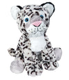 Stuffems Toy Shop Record Your Own Plush 16 inch Snow Leopard - Ready to Love in A Few Easy Steps