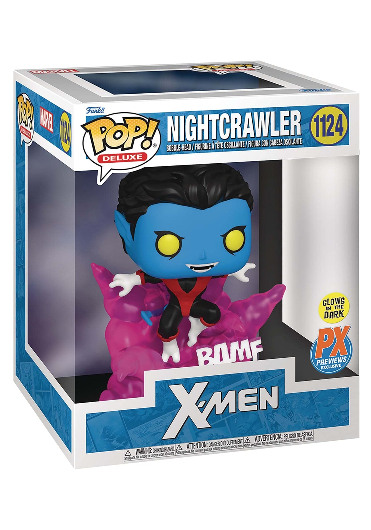 Pop! Deluxe: Nightcrawler (Teleporting) (GW) Previews Exclusive Vinyl Figure