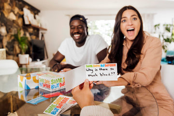 Same Same But Different by Relatable, Adult Games for Game Night Social Gatherings, Includes 350 Cards, 8 Dry Erase Markers, 8 Dry Erase Cards,