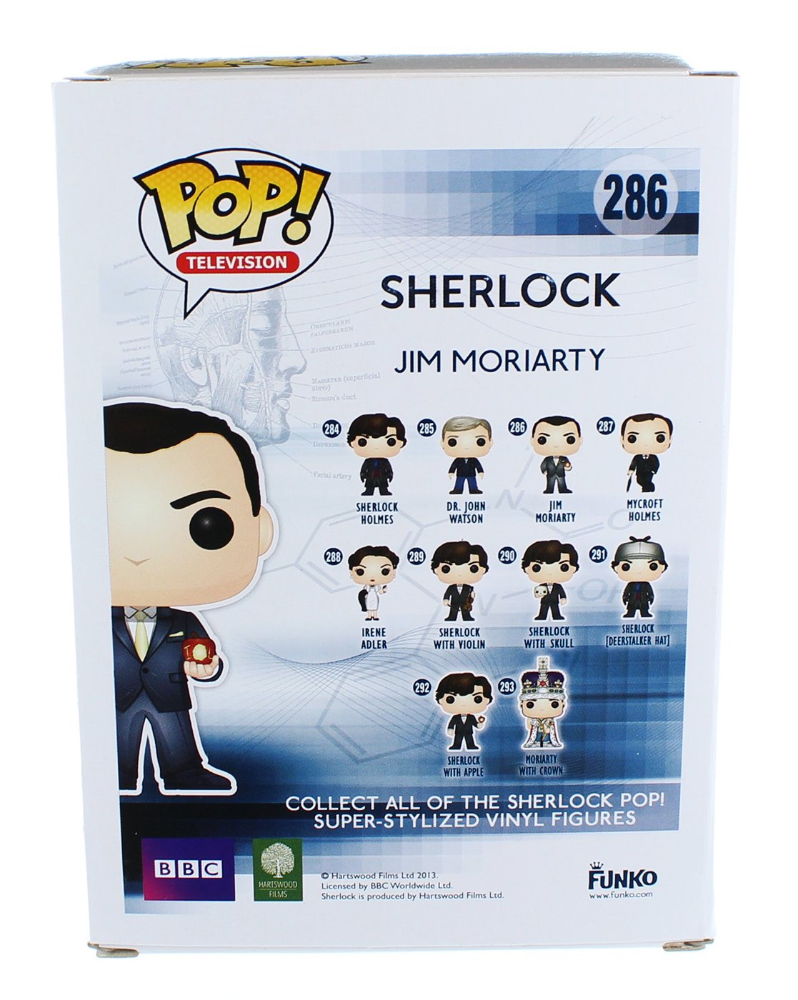 Funko POP TV: Sherlock - Jim Moriarty Action Figure