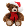 Made By Aliens Christmas Junior Teddy Bear Stuffed Animal - Adorable Xmas Plush Toy with Hat and Scarf - Soft and Cuddly Winter Companion for Kids