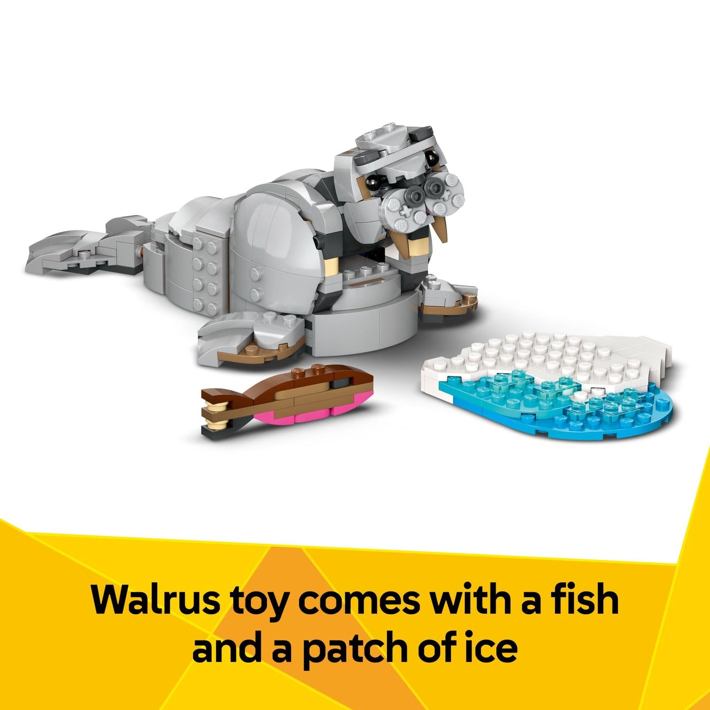 LEGO Creator 3 in 1 Wild Animals: Majestic Rhino with Birds Building Toys for Kids - Safari Pretend Play Toys for Girls & Boys, Ages 9+ - Gift for