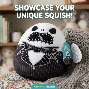 Squishmallows 8-Inch Disney Halloween Jack Skellington Jazwares Plush