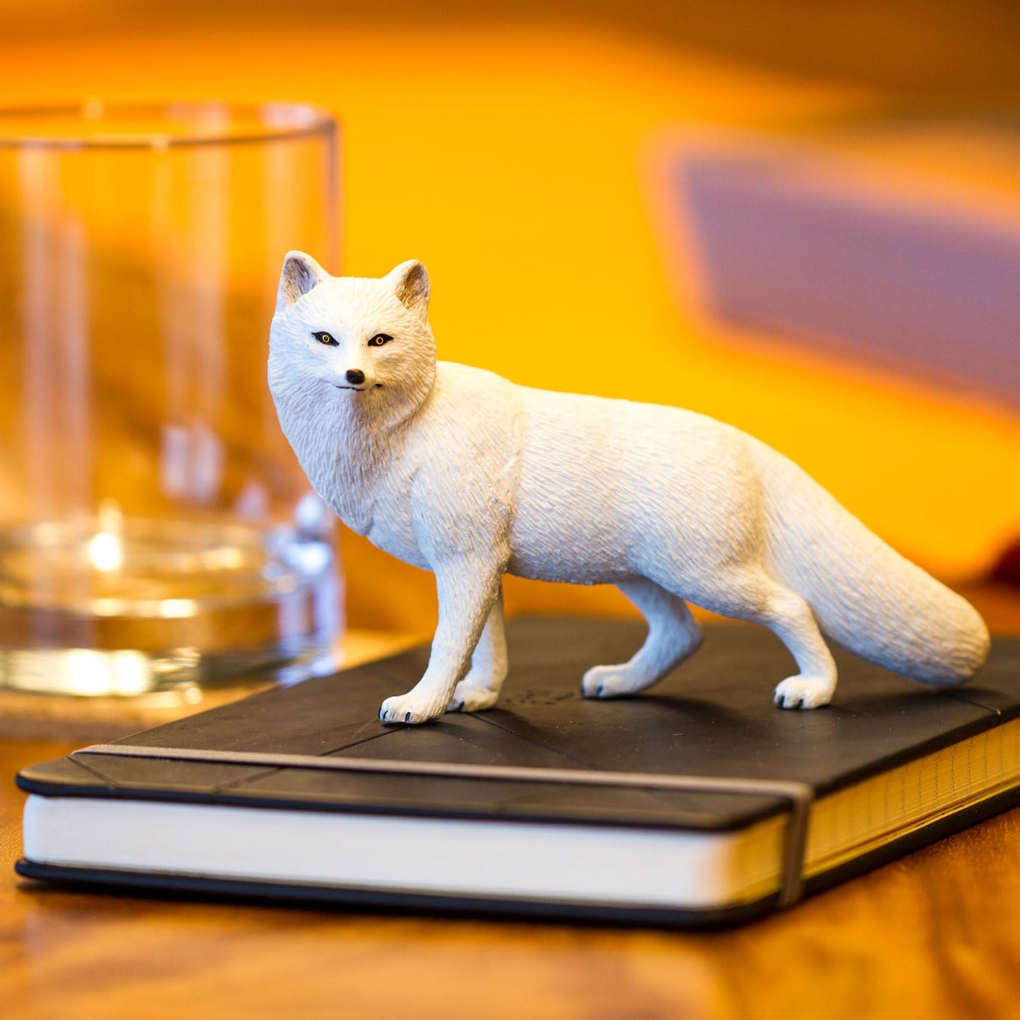 Safari Ltd. Arctic Fox Figurine - Detailed 5.25" Plastic Model Figure - Fun Educational Play Toy for Boys, Girls & Kids Ages 3+