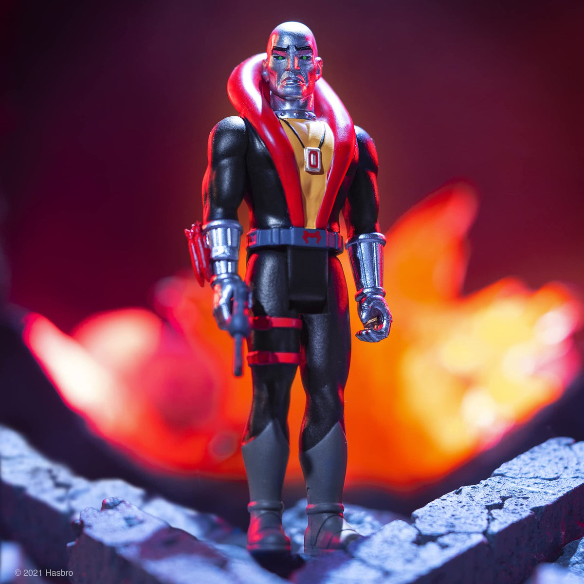 Super7 G.I. Joe Destro 3.75 in Reaction Figure