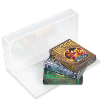 Bicycle Playing Cards | World of Warcraft with Acrylic Collectors Case | 3-Deck Collection | Classic, Lich King and Crusade | with 3-Deck Acrylic