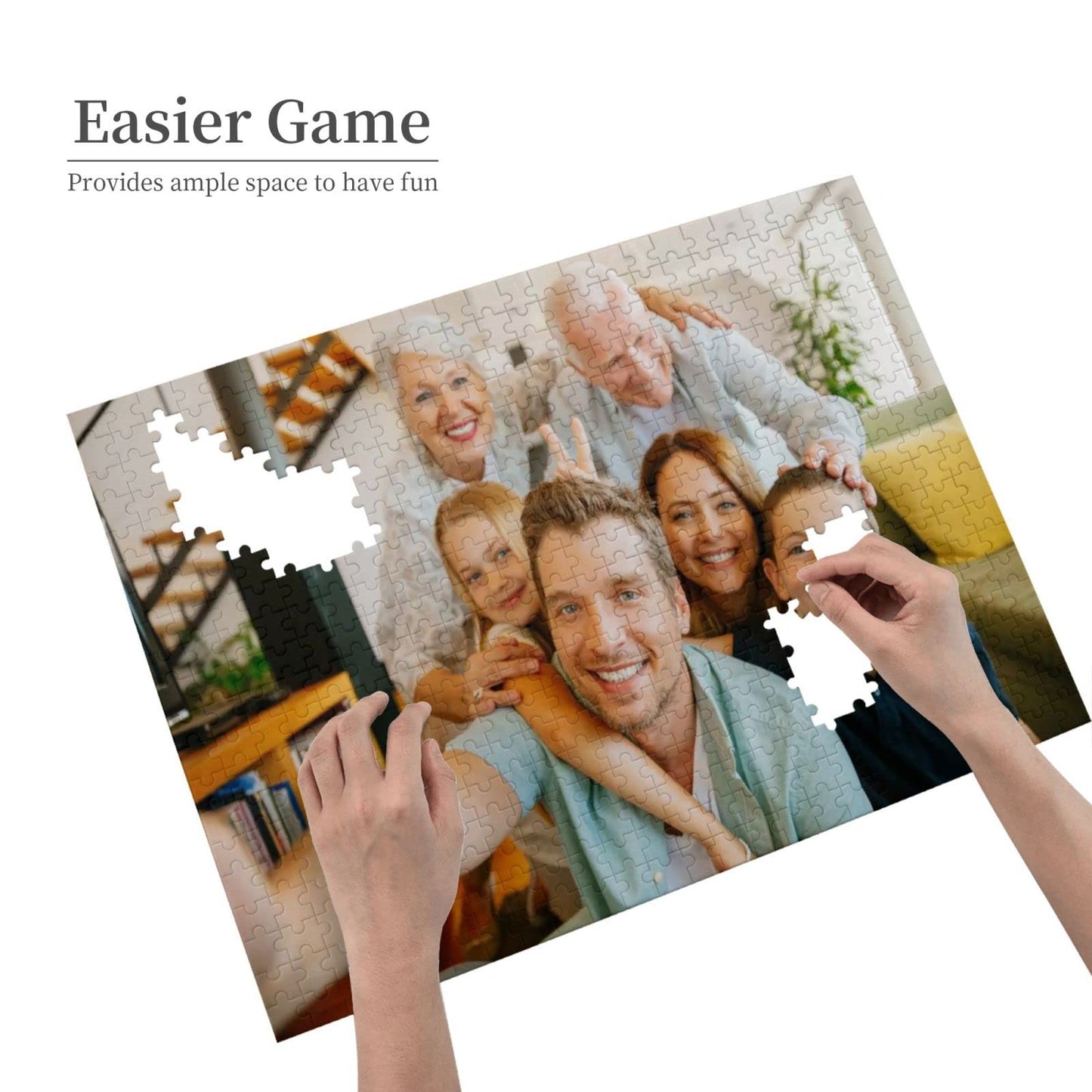 ATOOZ Custom Puzzles from Photos 1000 Pieces Personalized Puzzle