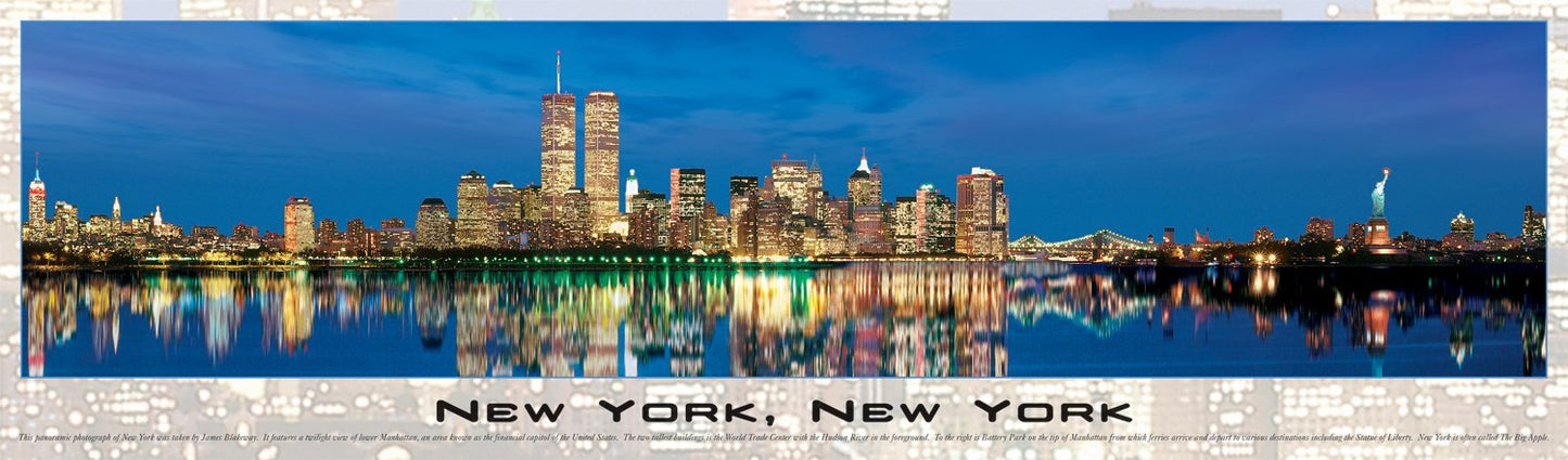 New York, New York Panoramic Puzzle