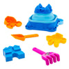 Disney Store Official Mickey and Minnie Mouse Summer Fun Sand Bucket Set, 6-Piece Kids Beach Toys with Collapsible Beach Bucket, Rake, Shovel & Sand