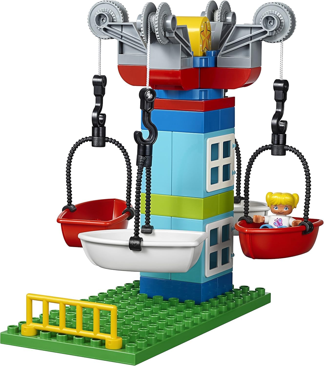 LEGO Education DUPLO Steam Park 45024, Fun STEM Educational Toy, Steam Learning for Girls & Boys Ages 3 & Up (240Piece)