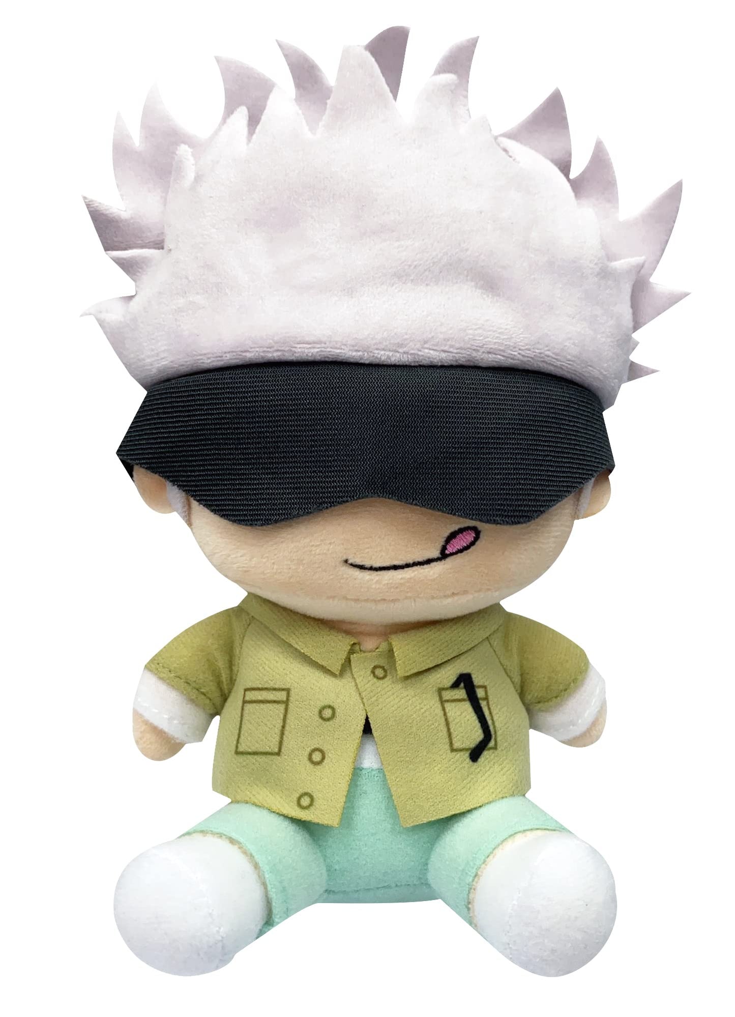 Jujutsu Kaisen - Satoru Gojo Sitting Pose Plush 7" H