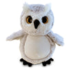 DolliBu Owl Plush - Super Soft Stuffed Animal, Cute Grey Wildlife Bird Adorable Fluffy Stuffed Animal for Boys and Girls, Plush Owl Gifts for Kids