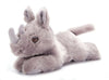 The Petting Zoo Rhino Stuffed Animal Plushie, Gifts for Kids, Earth Keeperz Wildlife Animals, Zoologee Grey Rhino Plush Toy, 10 inches