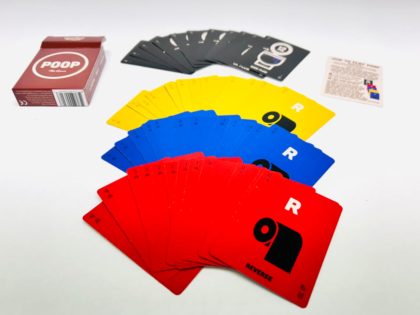 Breaking Games Poop The Game - Hilarious and Family-Friendly Card Game for Kids Ages 6 and Up - Perfect for Game Night and Parties - 2-5 Players - New