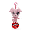 Miraculous Ladybug Kwami 5-inch Lifesize Backpack Keychains - Daizzi The Pig Clip-On Toys - Portable Ladybug and Cat Noir Accessories, Keychain Plush
