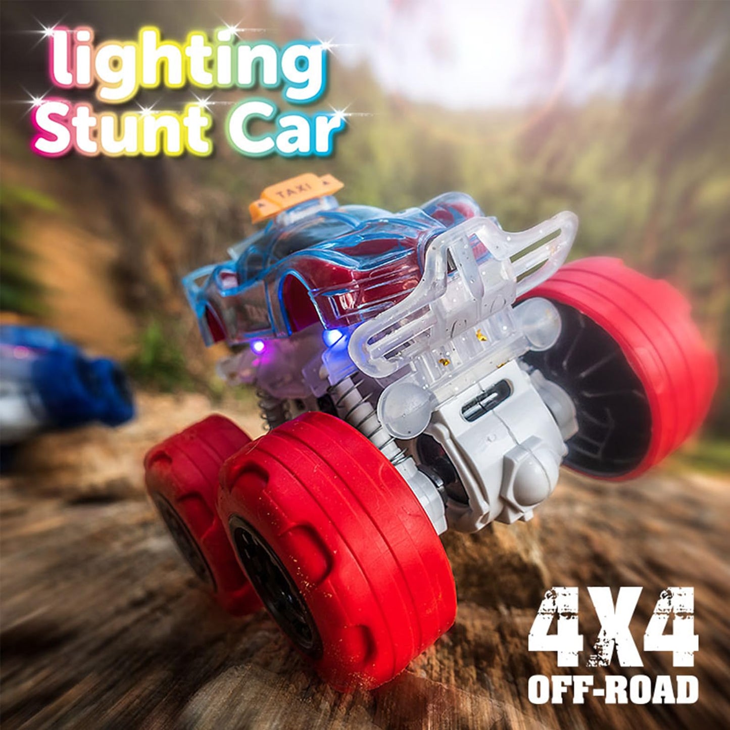 TQBYNJ Monster Truck Toys for 3 4 5 Year Old Boys - Friction Powered Toy Cars for Toddlers Boys Girls Ages 3-6 - Push and Go Cars Christmas Birthday