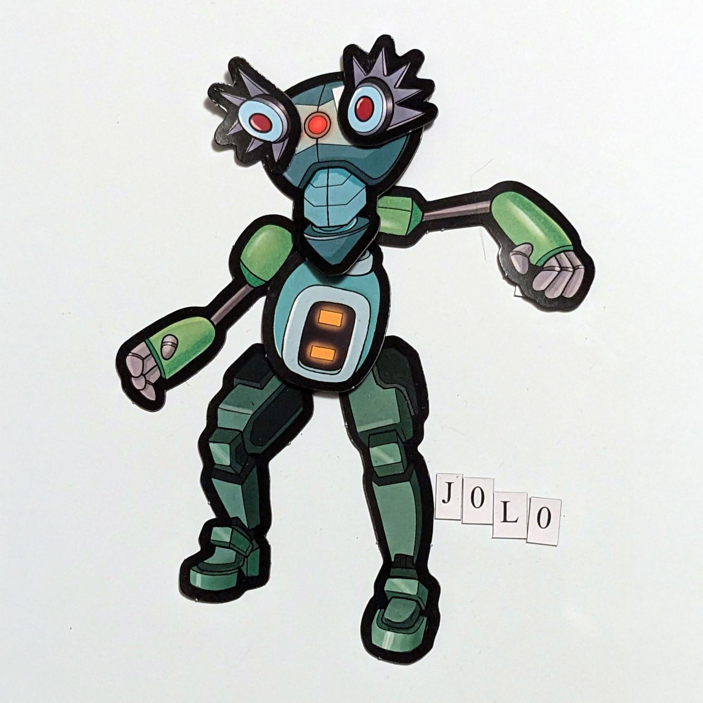 MAGNOMATIC Robot Construction Kit - Funny Fridge Magnet Creature Creation Kit