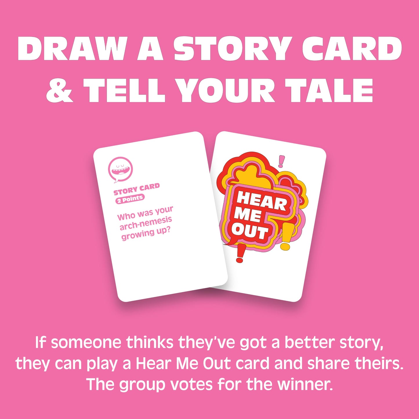 It’s Kind of a Fun Story - Adult Party Game & Storytelling Card Game with 320 Conversation Cards for Friends, Couples, Families, Game Nights
