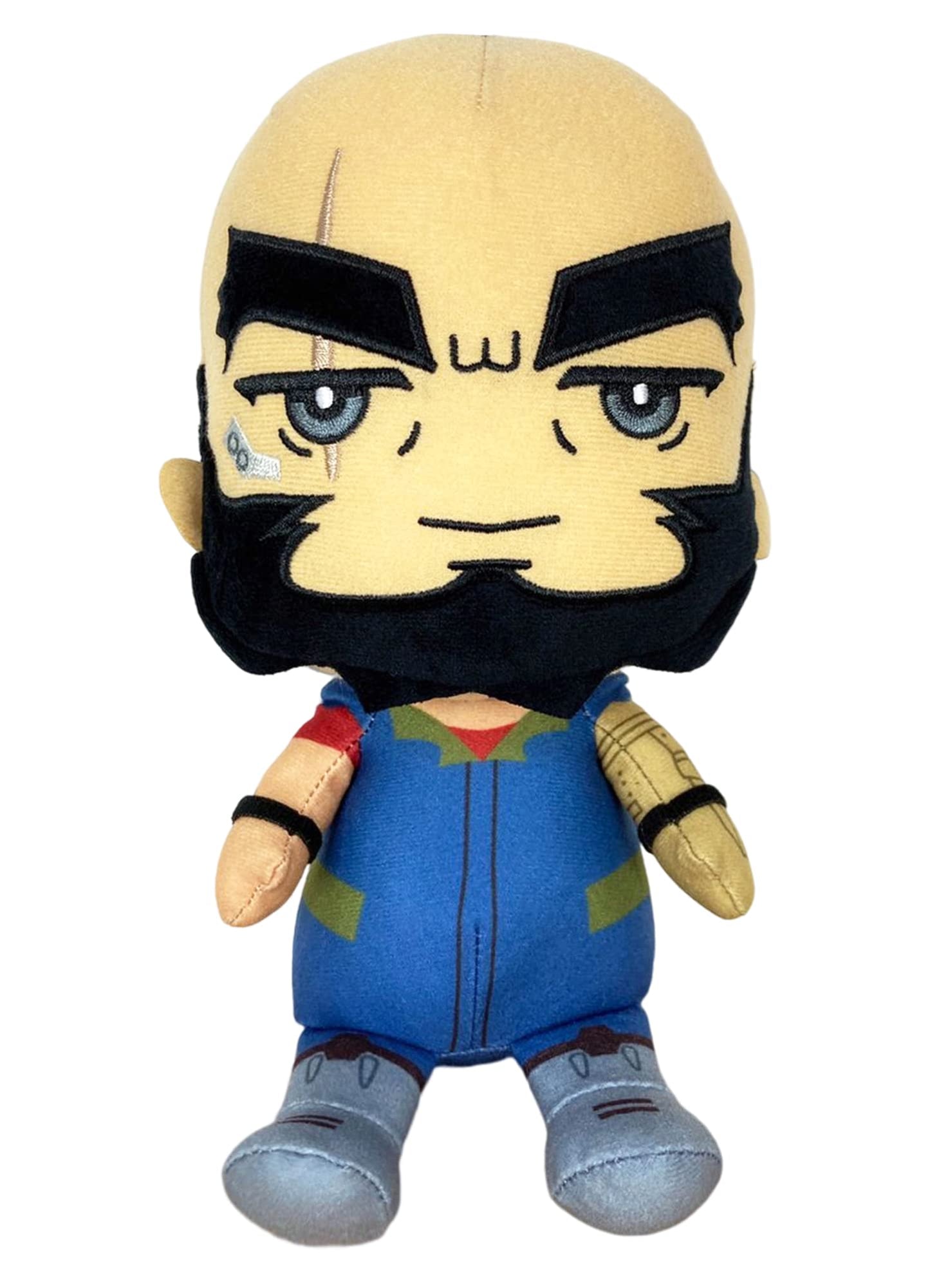 Great Eastern Entertainment Cowboy Bebop- Jet Sitting Plush 7" H
