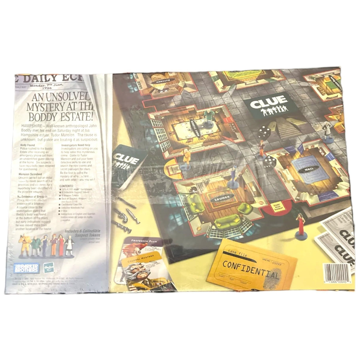 Parker Brothers Classic Detective Game- 1996 Version