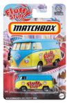 Matchbox Volkswagen Delivery Van, Blue, 1:64 Scale, Fluffy Stuff Series