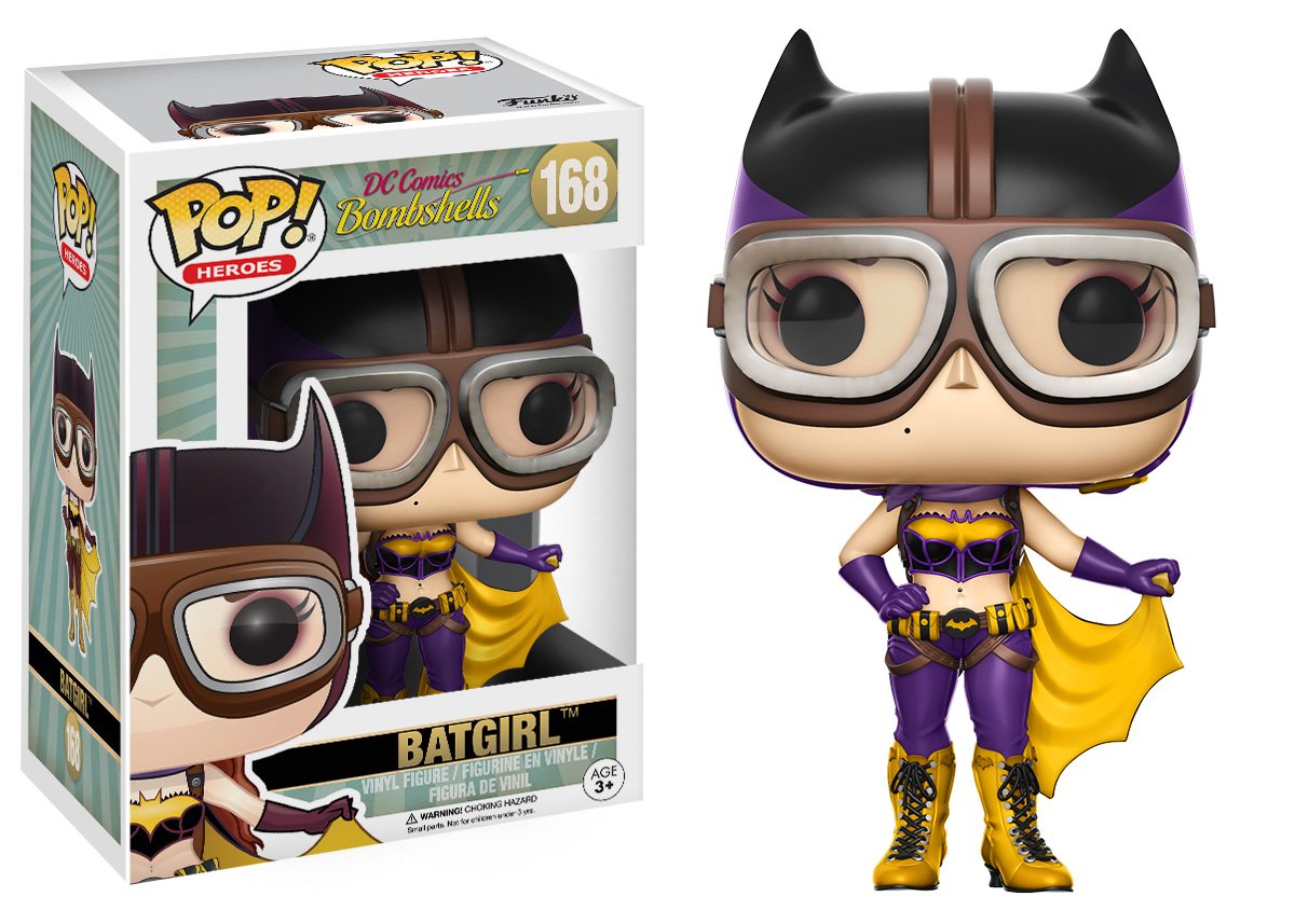Funko POP Heroes: DC Bombshell Batgirl Toy Figures