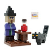 LEGO Minecraft Mini Set: Witch Minifigure with Black Cat and Potion