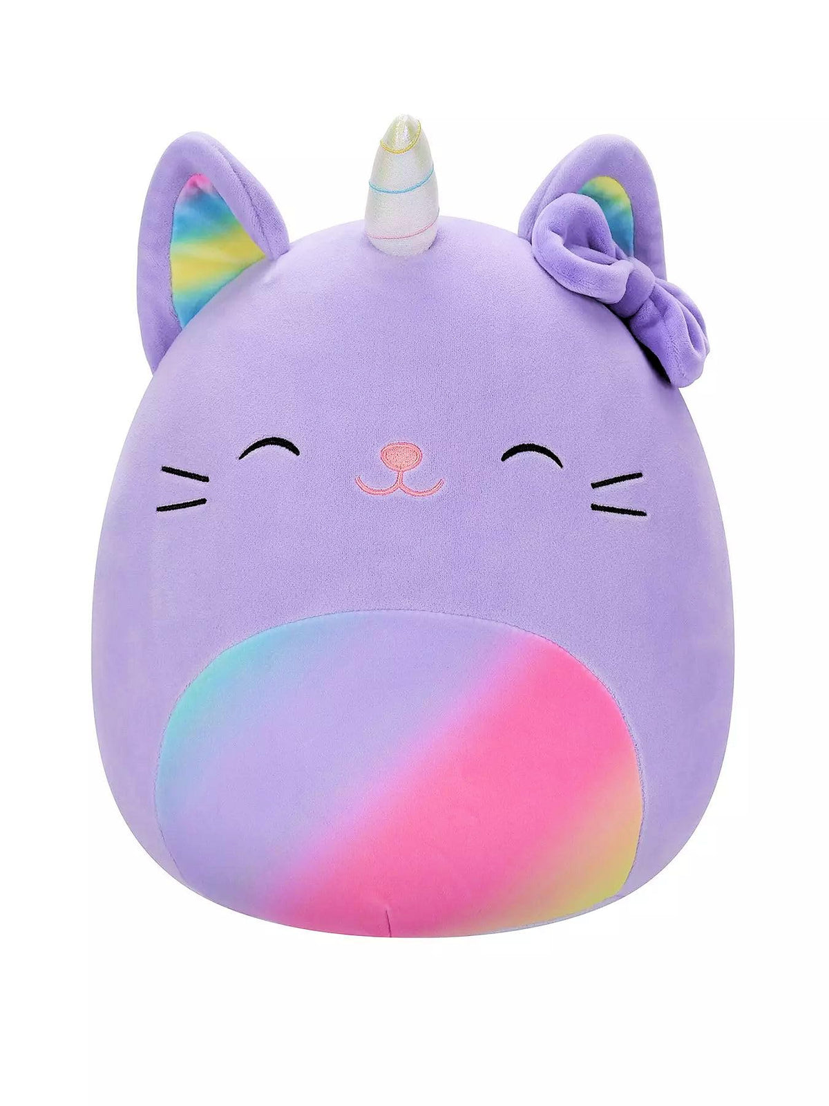 Squishmallows 8"" Easter Cienna The Caticorn with Bow, Medium