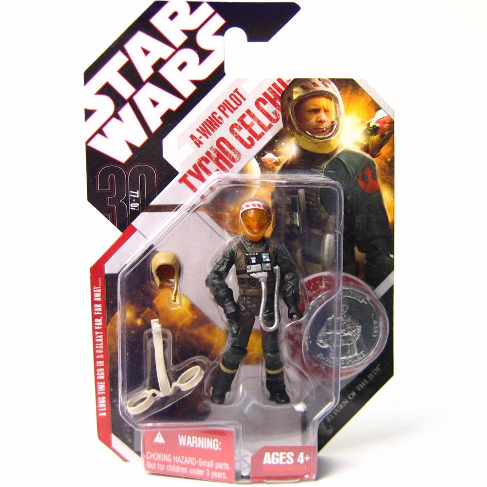 Star Wars Basic Figure A-Wing Pilot Tycho