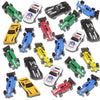 ArtCreativity 25 Pc-Diecast-Toy Car Set, Durable-Diecast-Mini Racers in Assorted Designs, Cool Birthday Party Favors for Kids, Goodie Bag Stuffers