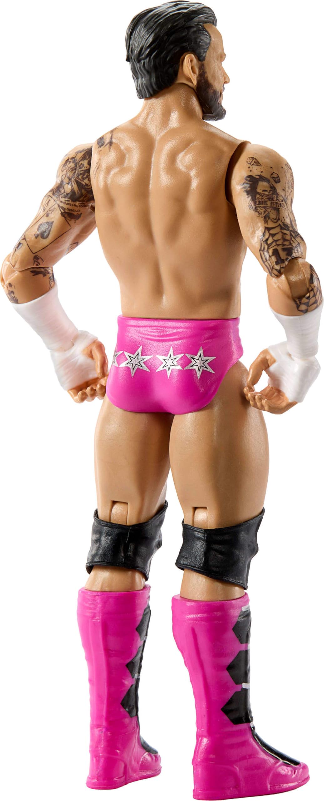 Mattel WWE CM Punk Action Figure, Main Event Series #164, 6-inch Collectible Superstar with 14 Articulation Points & Life-Like Look