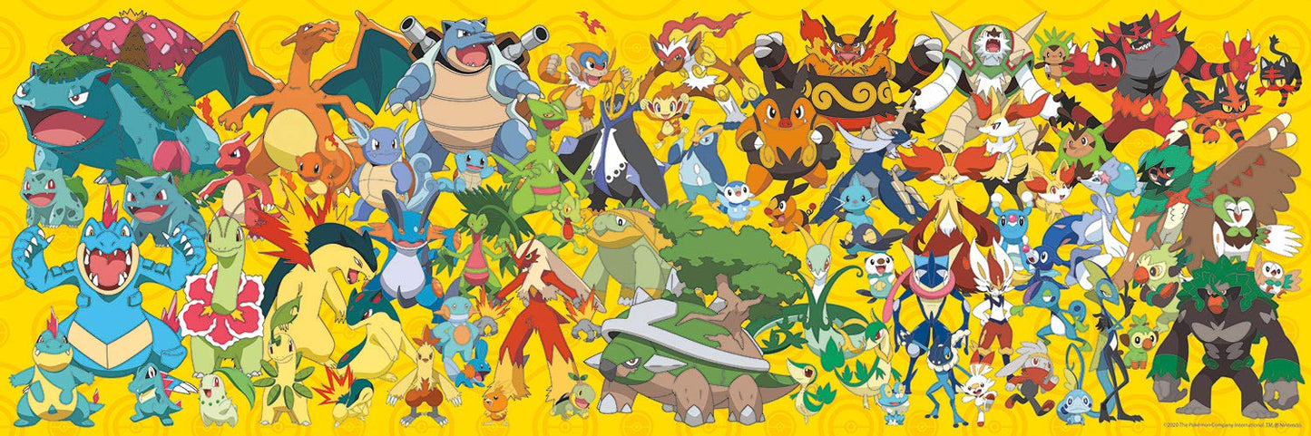 Buffalo Games - Pokémon First Partner - 4 Pack, 300-500 Piece Puzzles