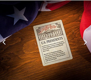 Bicycle US Presidents Playing Cards, Blue