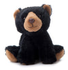 The Petting Zoo Bear Stuffed Animal, Gifts for Kids, Wild Onez Zoo Animals, Black Bear Plush Toy 9 inches