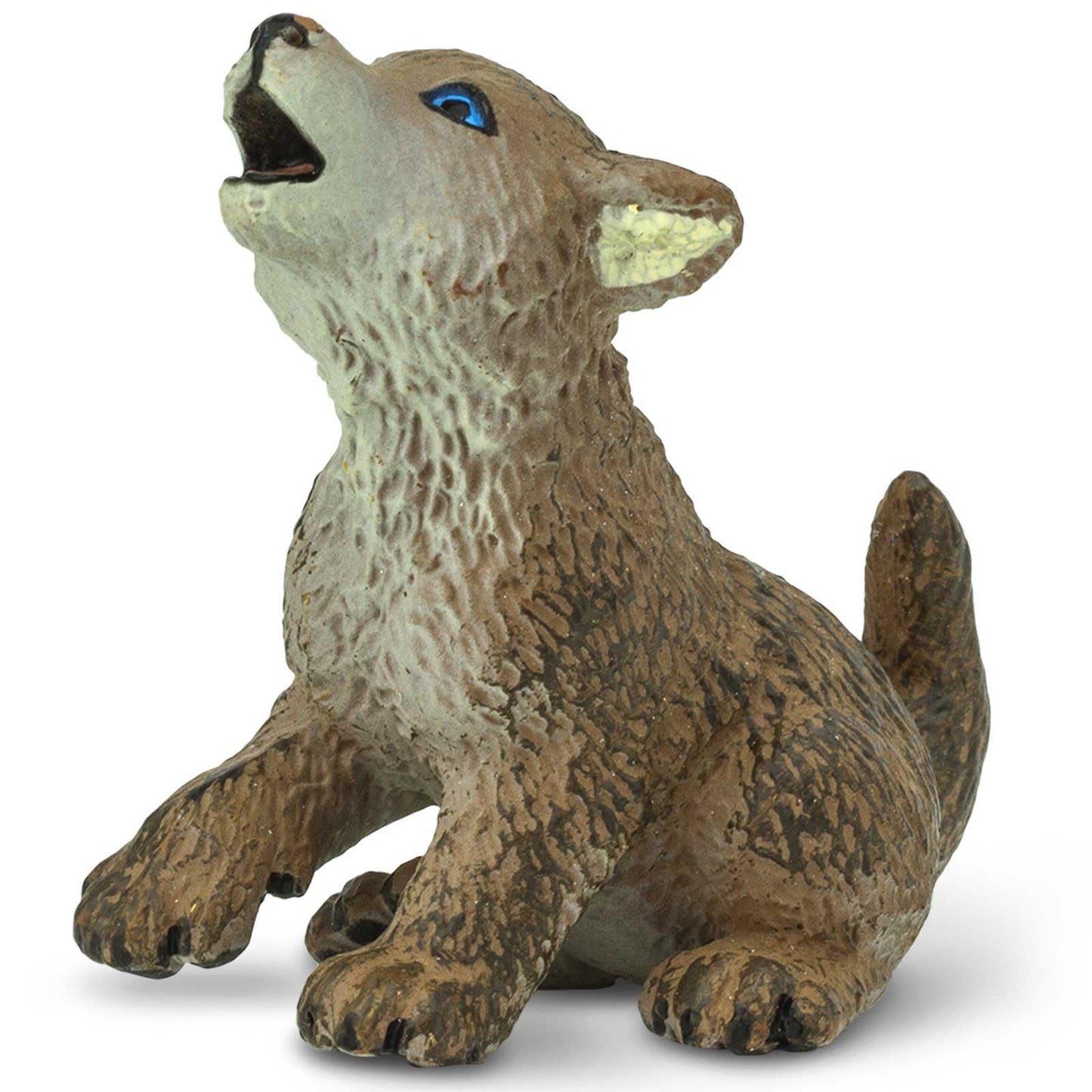 Safari Ltd. Wolf Pup Figurine - Detailed 1.85" Plastic Model Figure - Fun Play Toy for Boys, Girls & Kids Ages 1+