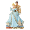 Enesco Disney Traditions Collection by Jim Shore Cinderella and Prince Charming Figurine- Stone Resin Hand Painted Crafted Collectible Disney Princess