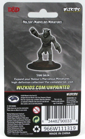 D&D Nolzur's Marvelous Miniatures - Stone Golem