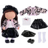 9.5 Inch Doll Clothes with Hook and Loop Soft Outfits for 24cm Doll