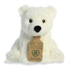 Aurora® Responsibly Made Eco Nation™ Polar Bear Stuffed Animal - Ideal for Playtime Adventures - Perfect for Birthdays or Just Because - White 7.5
