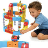 Electric Train Set for Kids, 88PCS Flexible 3D Cube Track STEM Magnetic Toy