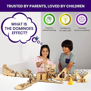 Smartivity Chain Reaction Engineering, STEM Learning Toy Construction Kit for Kids Ages 8 and Up