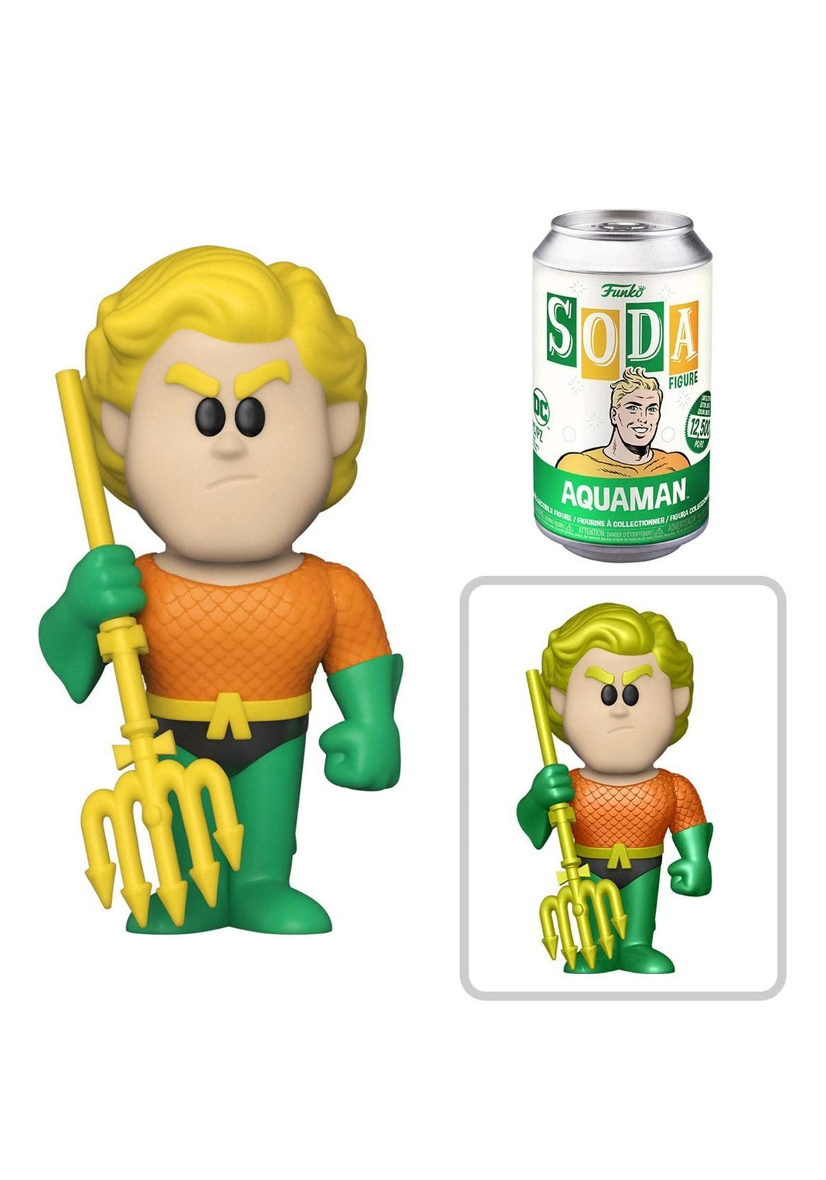 Funko POP! Aquaman 4.25" Vinyl Figure in a Can