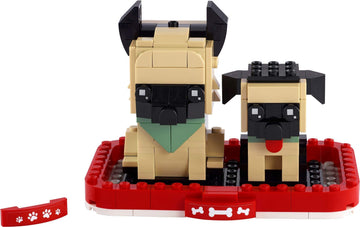 Lego BrickHeadz Pets Dogs, Cats, Fish, Birds or Hamsters (Choose Pet) (German Shepherd 40440)